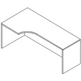 Kenwood Corner Curve Credenza