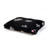 Coral Rectangle Pet Bed