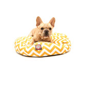 Zig Zag Round Pet Bed