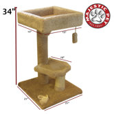 34" Kitty Cat Perch