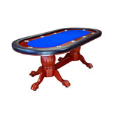 Rockwell Furniture Poker Table in Blue