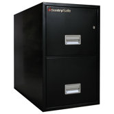 1 Hr Fireproof Key Lock 2 Drawer Letter File Safe