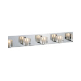 Blocs Five Light Vanity Light in Chrome