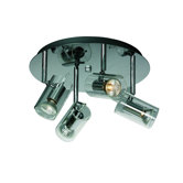 Flash Directional 4 Light Semi Flush Mount