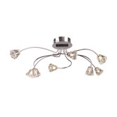 Stellar 8 Light Semi Flush Mount