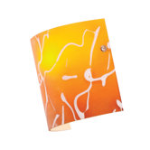 Graffiti Wall Sconce in Satin Nickel