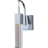 Fizz One Light Wall Sconce in Polished Chrome