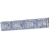 Bangle Four Light Bath Vanity in Polished Chrome