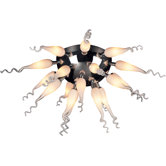 Solara Spiral Semi Flush Mount