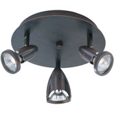 Agron 3-Light Flush Mount