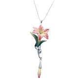 Lily Flower Necklace