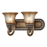 Carlyle Two Light Bath Vanity in Verona