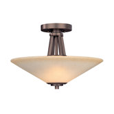 Covina 2 Light Semi Flush Mount