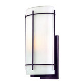 Pacifica One Light Large Wall Light in Olde World Iron
