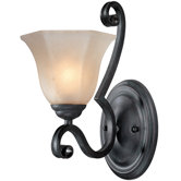 Winston  Wall Sconce in Olde World Iron
