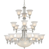 Richland 26 Light Bowl Chandelier