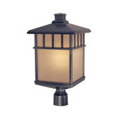Barton 20.5" Outdoor Post Lantern