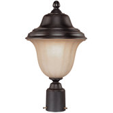 Helena 15.75" Outdoor Post Lantern