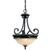 Hastings 2 Light Inverted Pendant