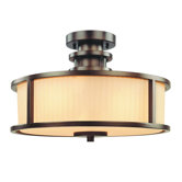 Bridgetown 3 Light Semi Flush Mount