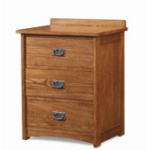 Mission 3 Drawer Nightstand