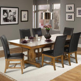 Kenosha Trestle 7 Piece Dining Set