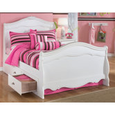 Lydia Storage Sleigh Bed