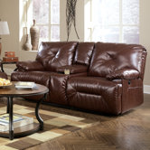 Bunkerville Power Double Reclining Loveseat with Console