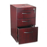 Corsica Pedestal, 15W x 18D x 27H, Mahogany