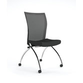 Reflections High Back Armless Chair (Set of 2)