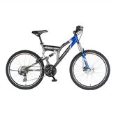 21-Speed Vegas Low Dual Suspension Mountain Bike