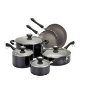 Porcelain Enamel Aluminum 10-Piece Cookware Set