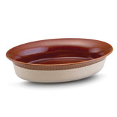 Signature Stoneware 3 Qt. Medium Au Gratin