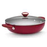 Porcelain 12" Non-Stick Skillet with Lid