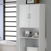 Double Door Spacesaver in White