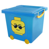 Lego Toy Stacks Basket Toy Box