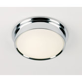 Round Small Flush Mount in Polished Chrome