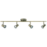 Ceiling Spot Light in Antique Brass