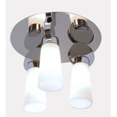 Enluce Semi Flush Mount in Chrome