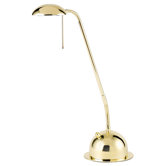 Table Lamp in Brass Plate