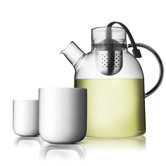 Kettle Teapot with Tea Egg and 2 Thermo Cup