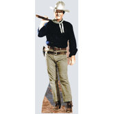 John Wayne - Rifle on Shoulder Life-Size Cardboard Stand-Up