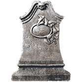 Lil' Fred Granite Tombstone Cardboard Stand-Up