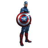 Avengers Captain America Cardboard Stand-Up