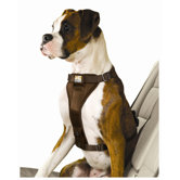 Tru Fit Smart Dog Harness in Brown / Tan