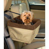 Skybox Pet Booster Seat in Khaki
