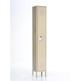 Quick Ship: Standard Locker - Single Tier - 1 Section (Unassembled)