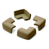 Table Corner 4 Pack in Chocolate