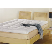 Baffle Box 2.5" 100% Cotton Feather Bed