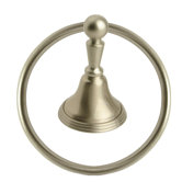 Mediterranean Towel Ring in Antique Nickel